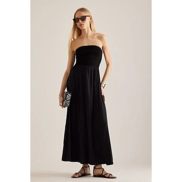 NWT Anthropologie The Thea Twofer Sweater Dress: Strapless Edition $168 SMALL - Picture 1 of 6